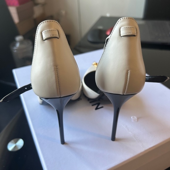 BALMAIN Sync Leather Stilettos With Pointed Toe - Picture 11 of 12